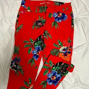 Floral pants